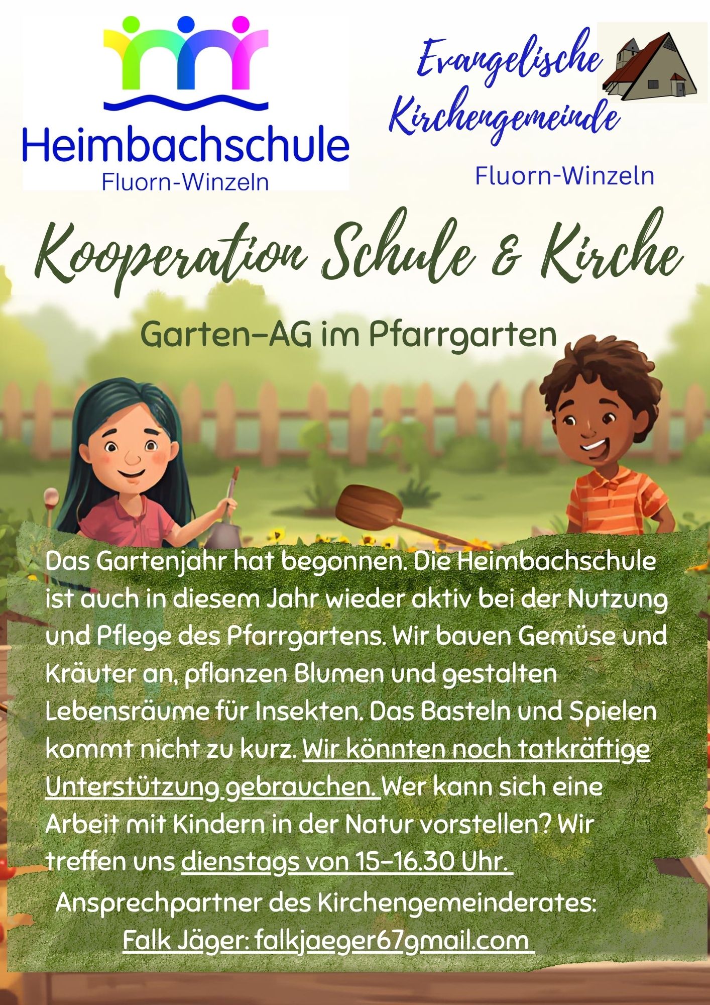 Kooperation Heimbachschule und Kirchengemeinde